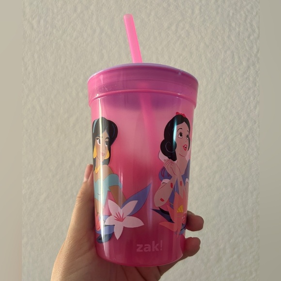 Zak! Disney Princess Tumbler Cup, Kids Tumbler Cup – 15.5 oz - NEW - Picture 6 of 8